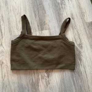 NWOT good American cropped top